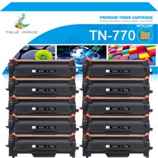 10 Pack TN770 High Yield Toner Compatible With Brother HL-L2370DW MFC-L2750DW XL