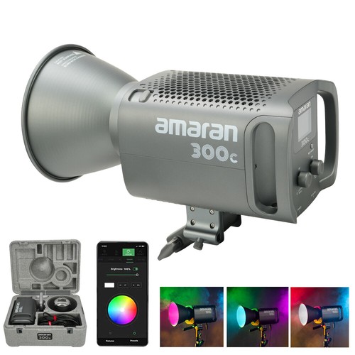 Amaran 300C RGBWW LED Video Light 300W Bi-Color 2500K-7500K Continuous Light DHL - Picture 10 of 10