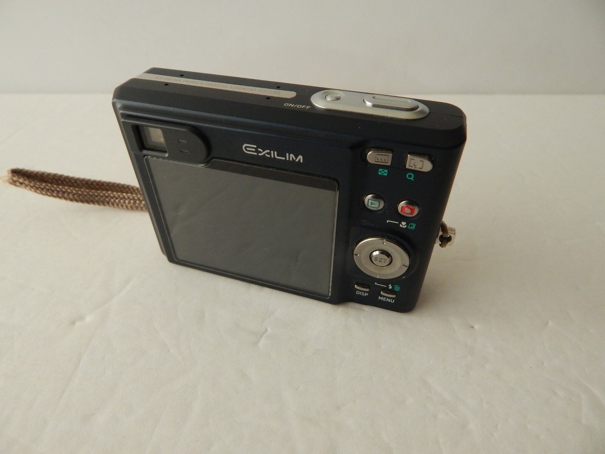 Casio EXILIM EX-Z55 5.0MP Digital Camera Navy Blue | eBay