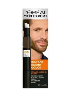 L Oreal Men Expert Instant Temporary Beard Color & Filler 05 Light Medium Brown
