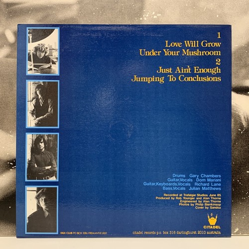 The Stems – Love Will Grow 12" Sencillo Ex-/Nm 1986 Australia Citadel Citep 903 - Imagen 2 de 2