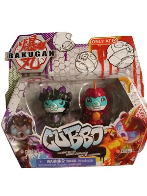 BAKUGAN Cubbo Legendary Battles Target Exclusive 2-Pack NEW L27