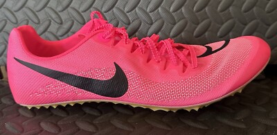 Nike Zoom Ja Fly 4 Low Pink Track & Field Sprint Spikes Mens  display picture 1