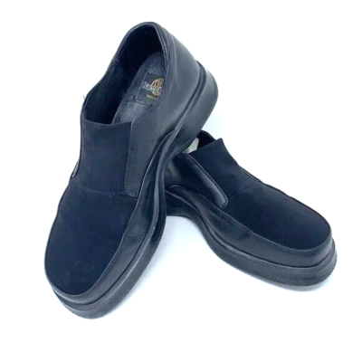 Bacco Bucci Black Leather Men’s Loafers Slip-On 9.5 Bocca Bucci Men main image 2
