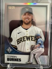 2023 Topps Transcendent Chrome Icons #82 Corbin Burnes #/25 - Brewers