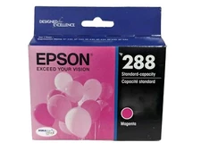 Genuine Epson 288 Magenta Standard-Capacity Ink Cartridge 4/2023 NOS