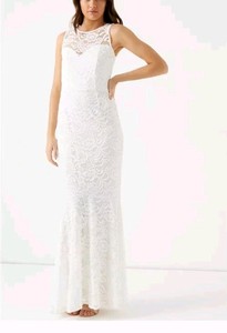 lipsy vip all over lace halter maxi dress