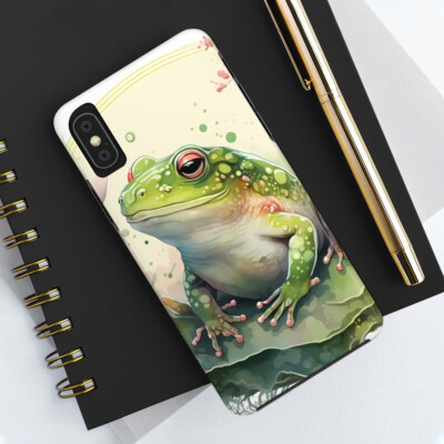 Cute Cottagecore Frog iPhone case - suitable for over 25 models