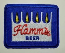 Hamm's Beer embroidered Patch (iron on)