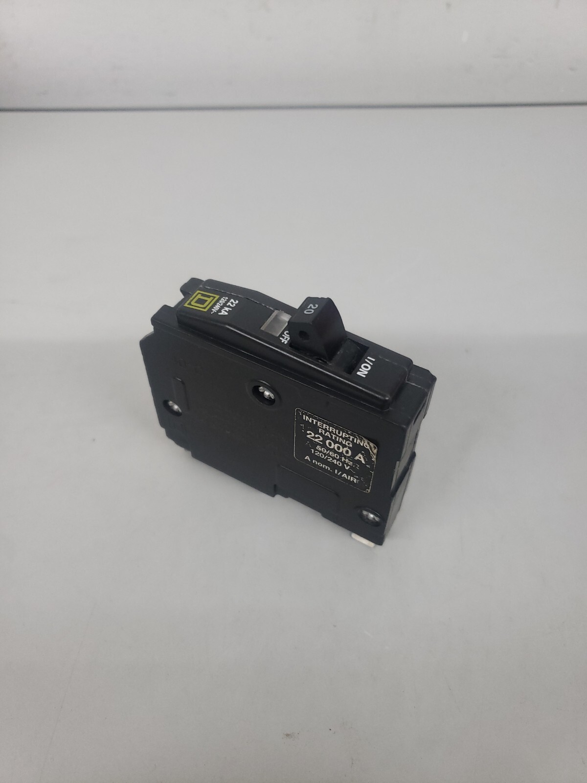 Square D QO120VH 1 Pole 20 Amp Circuit Breaker 22kA White Falak