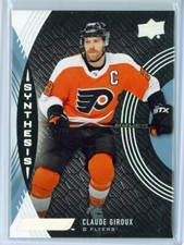  2018-19 Upper Deck Engrained Synthesis #S19 Claude Giroux - Philadelphia Flyers