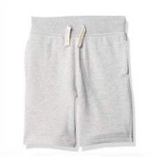 Nautica Boys' Big School Uniform Fleece Short  Grey  L, XL  NWT