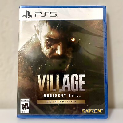 Resident Evil Village Gold Edition - Sony PlayStation 5 PS5 - Brand New/Sealed