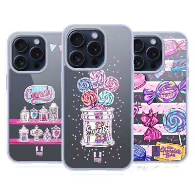 HEAD CASE DESIGNS FARBIGE SÜßIGKEITEN GEL HANDYHÜLLE FÜR APPLE iPHONE HANDYS