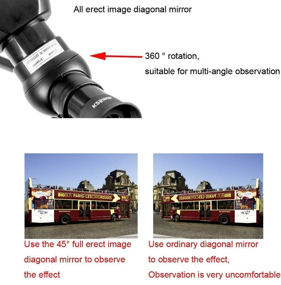 800x 90mm 90AZ F/9 Refractor Astronomical telescope with Phone adapter eyepiece - Image 3 of 4