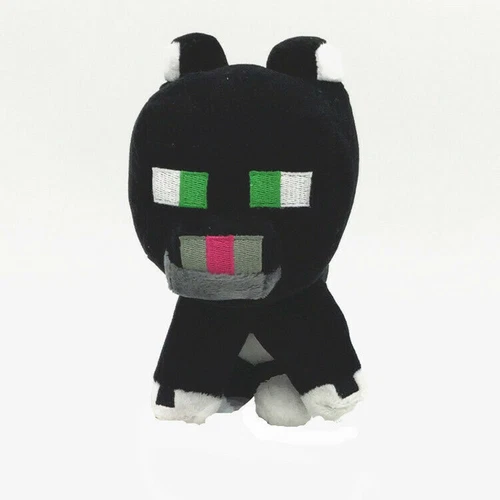 18cm Neue Schwarze Katze Minecraft Plüschtier Gefüllte Weiche Kinder Spielzeug - Bild 2 von 6