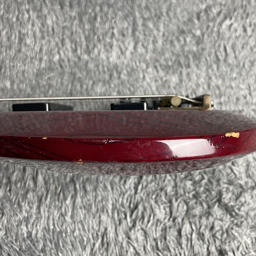 【ジャンク品】EDWARDS PROFESSIONAL GUITAR&BASS Electric Bass Guitar Edwards E-JB-93R/LT Trino Red Lacquer