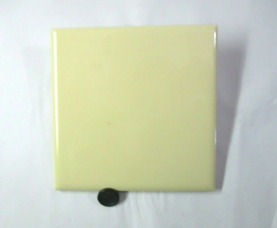 1 настенная плитка AO American Olean США 4-1/4 дюйма керамический глянец бледный банан канарейка желтый - Изображение 4 из 4