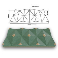 Large Wall Panels 3D Wall Panels Wood  Panels Decorative Moisture MR MDF