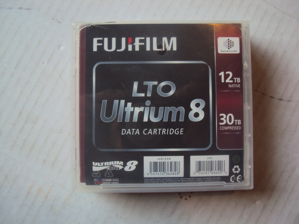 富士フイルムLTO8 RW Ultrium データカートリッジ12TB-30TB FUJIFILM