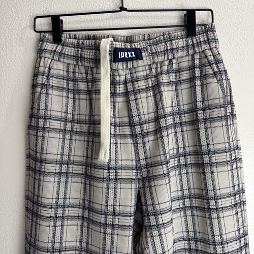 IVRXX Pantalone con coulisse a quadri vintage taglia media - Foto 2 di 10