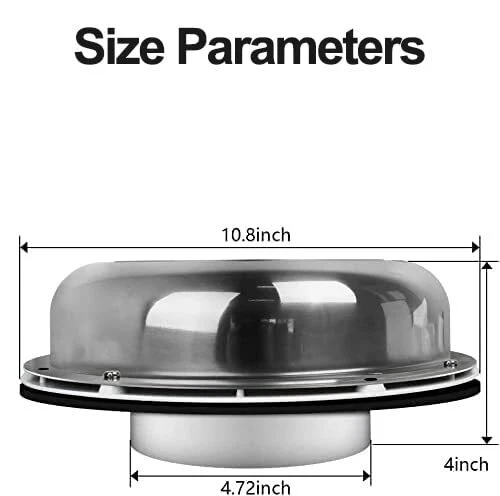 ECO-WORTHY Solar Powered Attic Fan Solar Venting Stainless Steel Solar Roof  Fan | eBay
