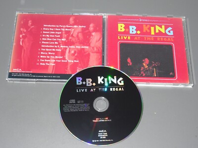 B.B. KING - LIVE AT THE REGAL / ALBUM-CD 1997 (MINT-)