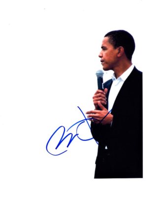 Barack Obama Signed Autographed 8x10 Photograph ( 44th President ) | eBay