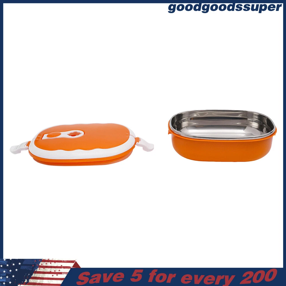 Lunch Box 0.9L/30.4oz Warmer Bento Box Portable Food Container Stainless Steel Lunch Box 0.9L/30.4oz Warmer Bento Box Portable Food Container Stainless Steel