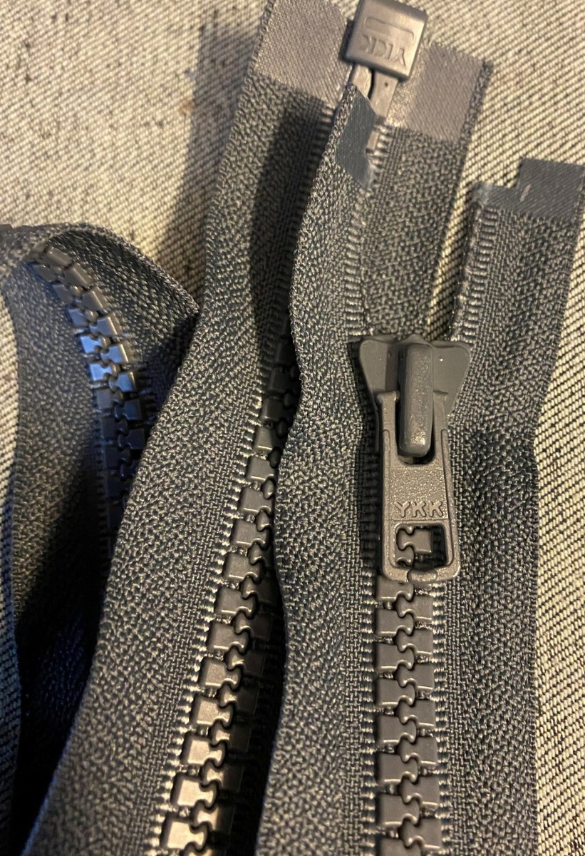 YKK #8 Heavy Duty Vislon Reißverschluss – Trennbar, Weiß, Länge Wählbar (hier: 71,1 Cm)