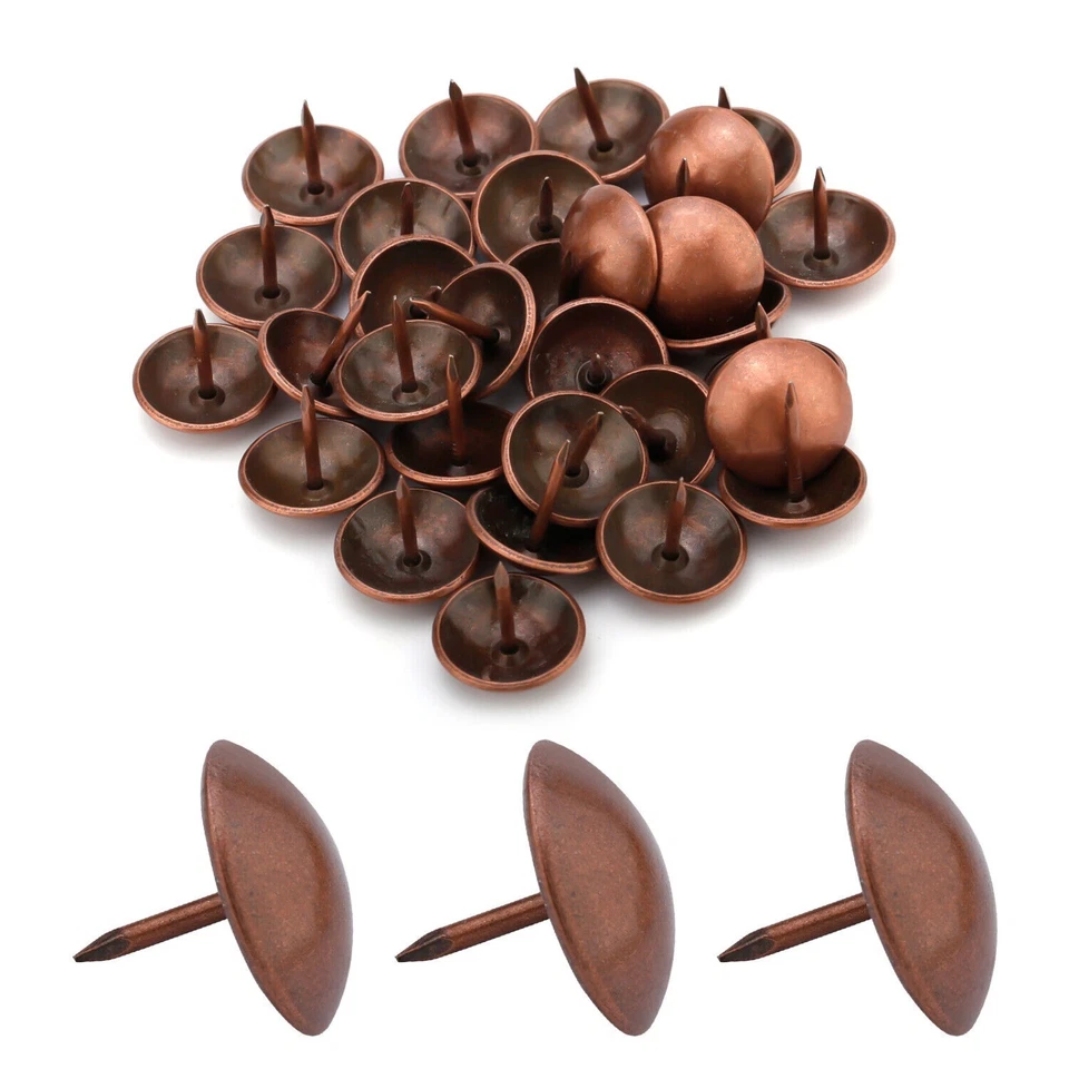 Round Head Push Pin Thumb Tack Kits for Message Board Office Pushpin 50-200PCS - Image 3 of 4