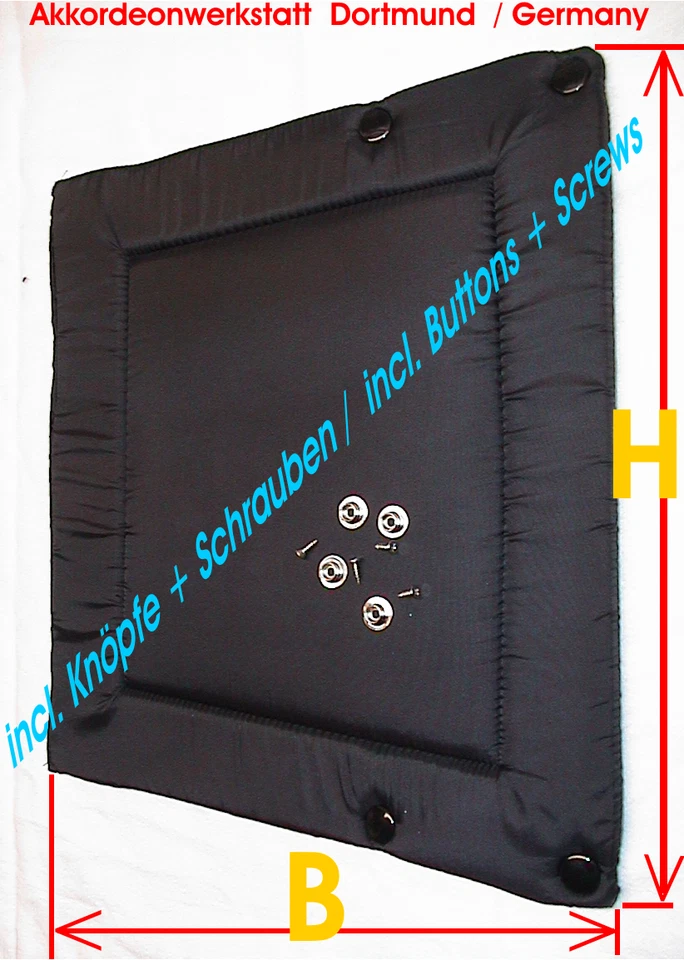 Accordion Bellows Protector, Bellows Protector, Bellows Protector Cushion, Accordion Bellows Pad, Trap.