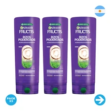 Garnier - Acondicionador Rizos Poderosos 350 Ml - X3 Unid