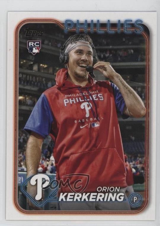 2024 Topps Series 2 Golden Mirror Image Variation SSP Orion Kerkering #520 0e2x