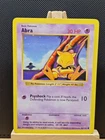 Pokemon TCG 1999 WOTC Shadowless Base Set Abra 043/102 - Excellent