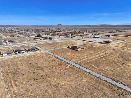 Lot 116 Peach, Cal. City $350 Down & $184.22/Mo. Water Lines in Road.