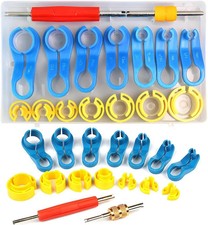 Car AC Fuel Line Disconnect Removal Tool Set, 16 Pcs 1/4 3/8 1/2 5/8 3/4 7/8 5/1