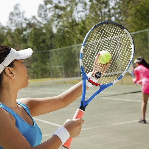 Tennis Racket Swing Weight Practice Training Aid Trainer For Warmup S2S0 - Afbeelding 6 van 7