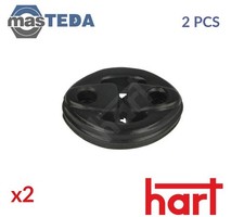 446 588 AUSPUFFHALTER AUSPUFFGUMMI HART 2PCS FÜR HONDA CIVIC VI,CIVIC MK IV