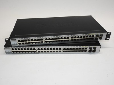 2x Switch D-LInk Web Smart DGS-1210-48, 19''