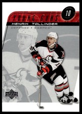 2002-03 UPPER DECK YOUNG GUNS ROOKIE Henrik Tallinder Rookie Buffalo Sabres #198