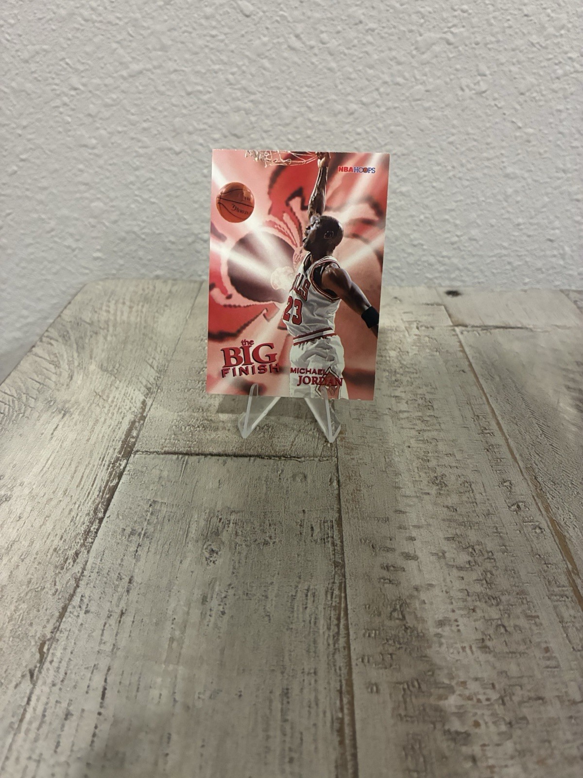 1996-97 Skybox NBA Hoops Michael Jordan The Big Finish Chicago Bulls #176 HOF