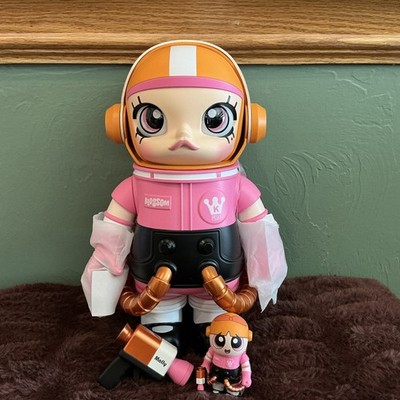 Pop Mart the Powerpuff Girls Blossom Mega Space Molly 400% + 100