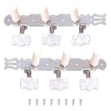 One pair Guitar Tuning Pegs Machine Tuners White Machine for Head for Classic Gu
