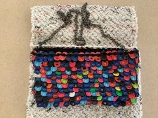 Unique Handmade Clutch Multicolor Aluminum  Monster Energy Can Tabs  Gift Idea!