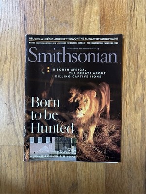 Smithsonian Magazine January February 2023 South Africa Killing Lions Born Hunt