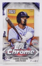 2022 TOPPS CHROME BASEBALL HOBBY BOX