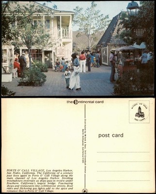 Hollywood PORTS O' CALL VILLAGE Los Angeles Harbor San Pedro California 1970