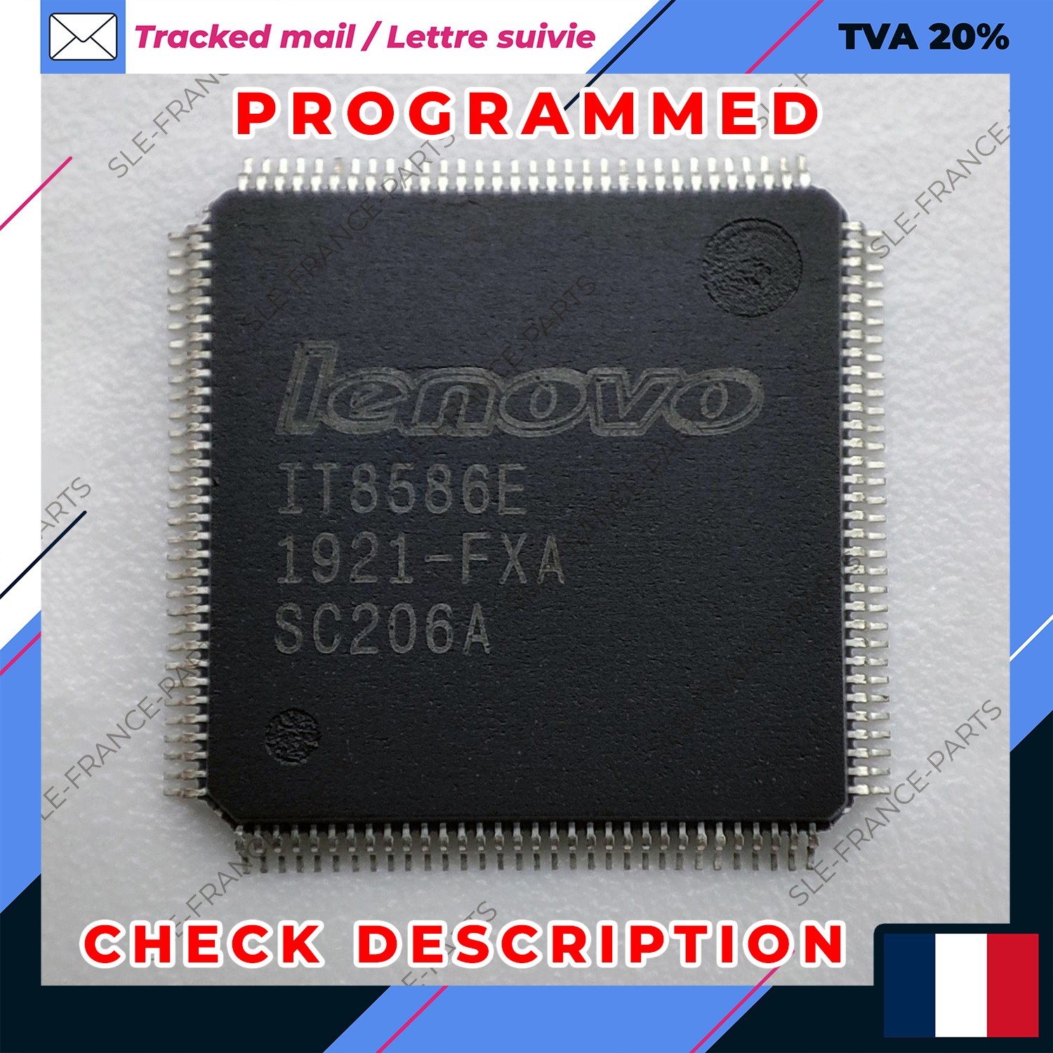 Composant IT8586E préprogrammé pour soudure et réparation de PC portable