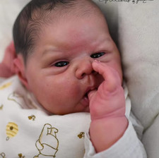 NPK 24 Zoll Reborn Puppenbauset Gounchi DIY Set mit Stoffkörper